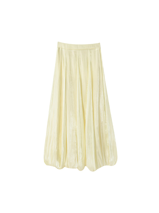 【C&M】Pleated skirt